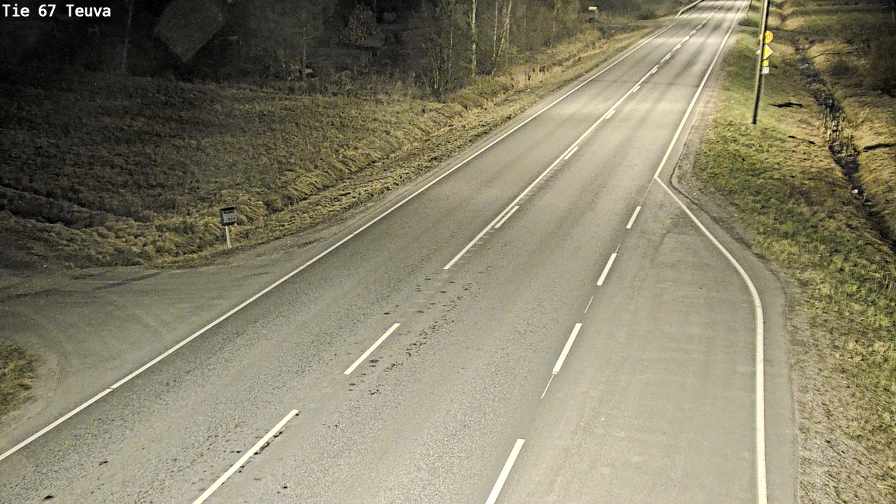 Weather Camera Image Väg 67 Östermark, Teuva, Etelä-Pohjanmaa