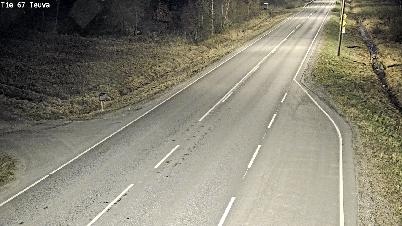 Weather Camera Image Väg 67 Östermark, Teuva, Etelä-Pohjanmaa