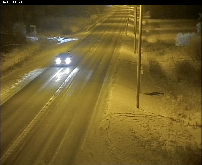 Weather Camera Image Väg 67 Östermark, Teuva, Etelä-Pohjanmaa