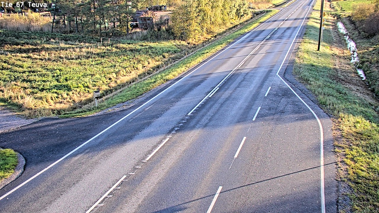 Weather Camera Image Road 67 Teuva, Teuva, Etelä-Pohjanmaa
