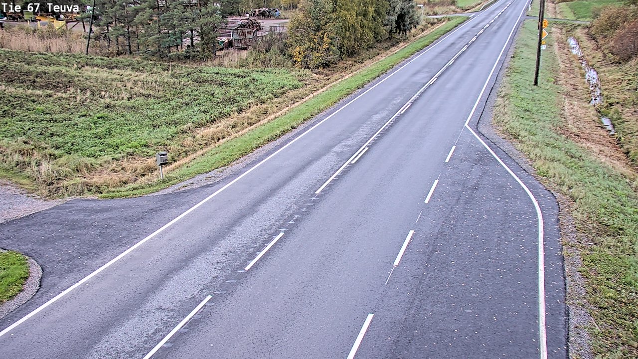 Weather Camera Image Road 67 Teuva, Teuva, Etelä-Pohjanmaa