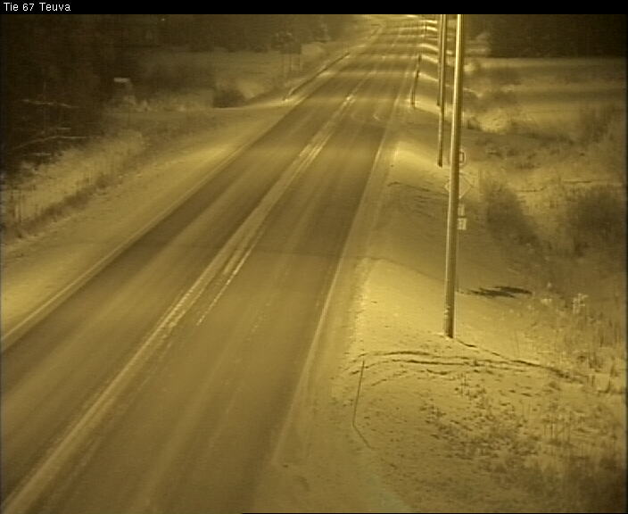 Weather Camera Image Road 67 Teuva, Teuva, Etelä-Pohjanmaa