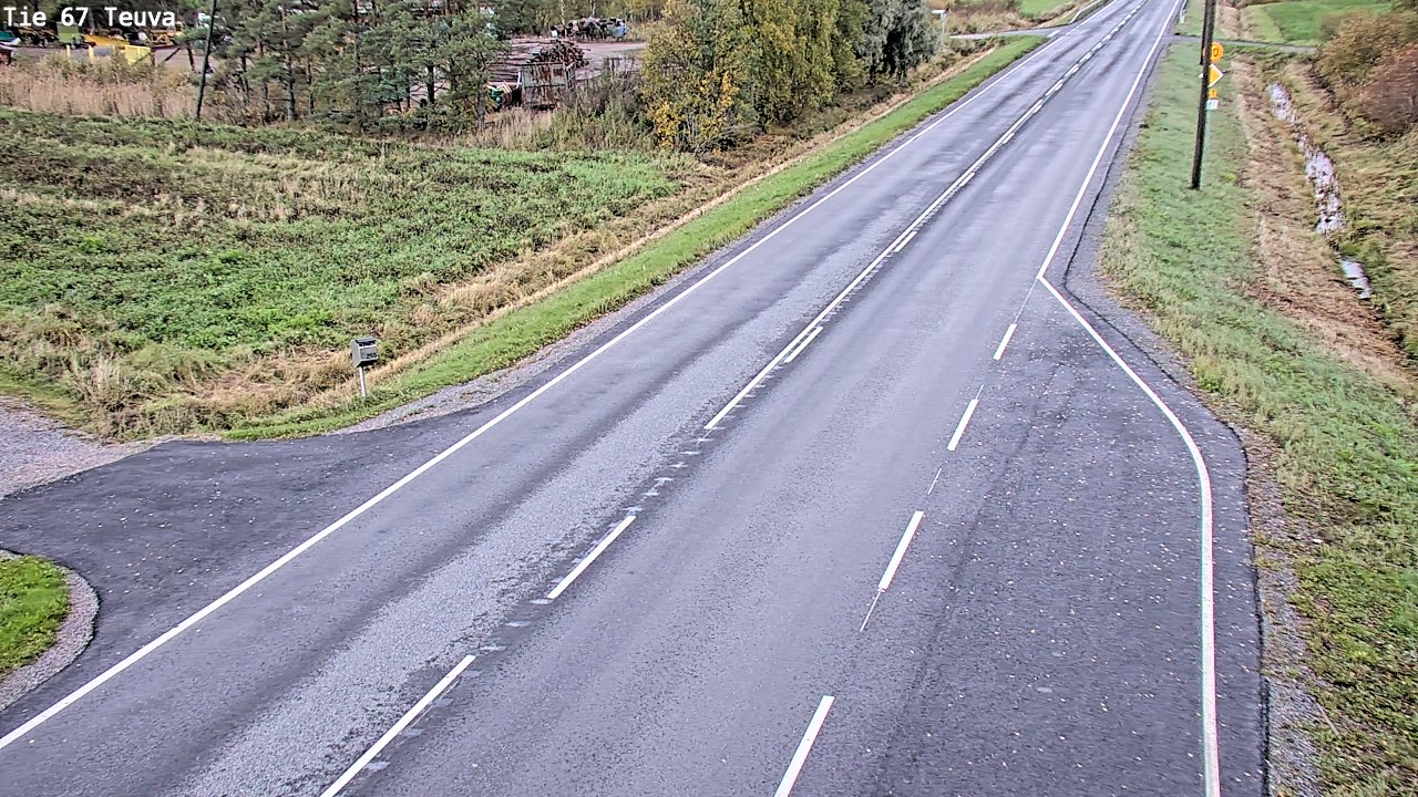 Weather Camera Image Road 67 Teuva, Teuva, Etelä-Pohjanmaa