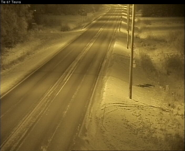 Weather Camera Image Väg 67 Östermark, Teuva, Etelä-Pohjanmaa