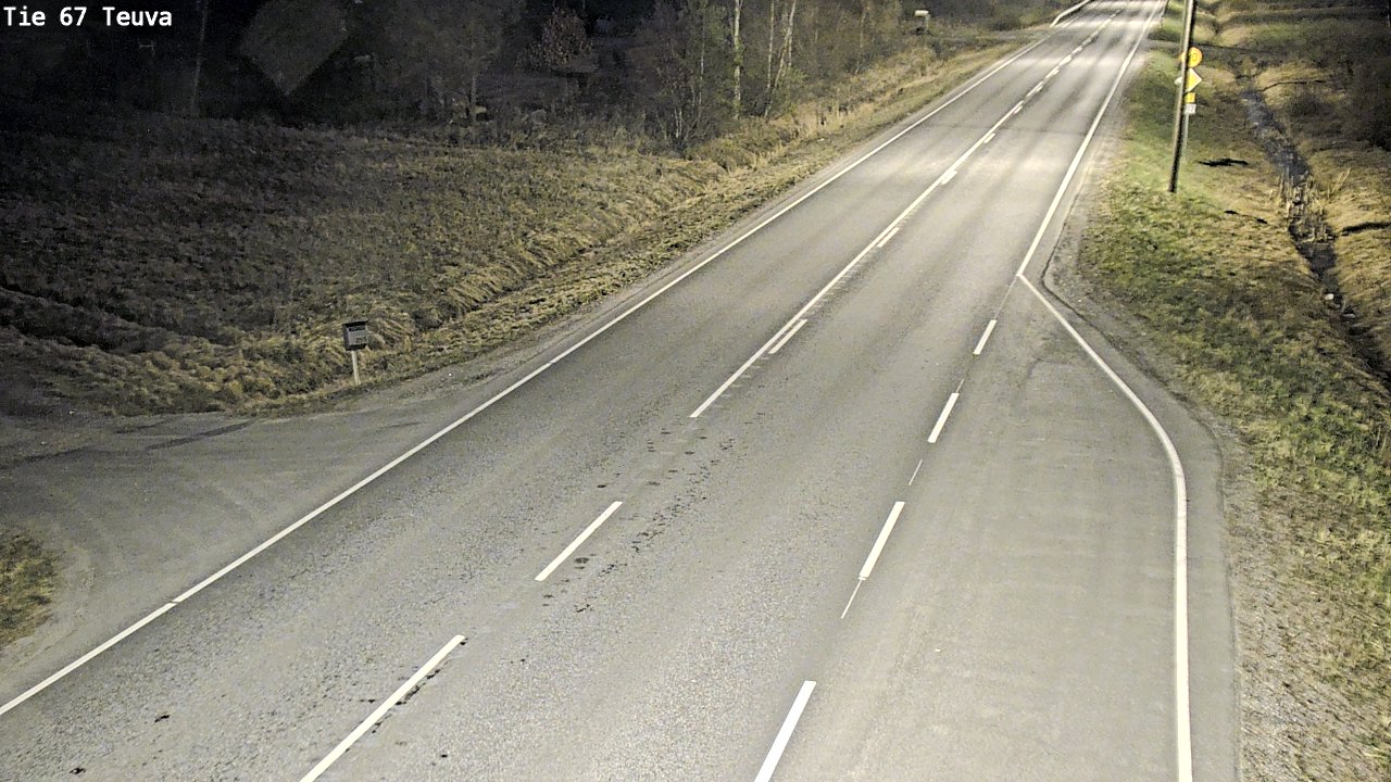 Weather Camera Image Väg 67 Östermark, Teuva, Etelä-Pohjanmaa