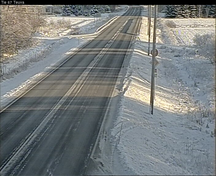 Weather Camera Image Road 67 Teuva, Teuva, Etelä-Pohjanmaa