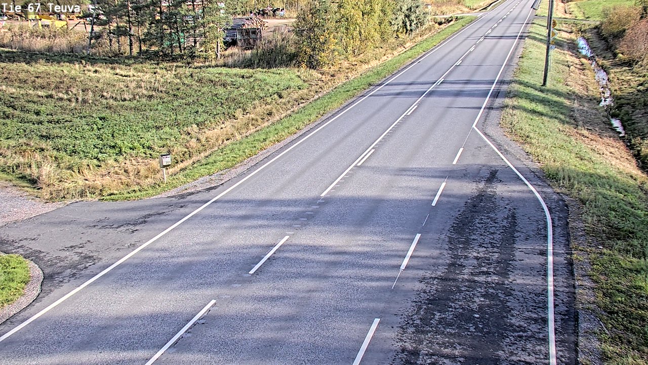 Weather Camera Image Road 67 Teuva, Teuva, Etelä-Pohjanmaa