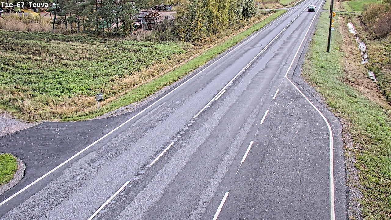 Weather Camera Image Road 67 Teuva, Teuva, Etelä-Pohjanmaa