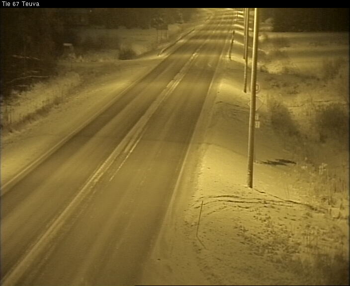Weather Camera Image Road 67 Teuva, Teuva, Etelä-Pohjanmaa