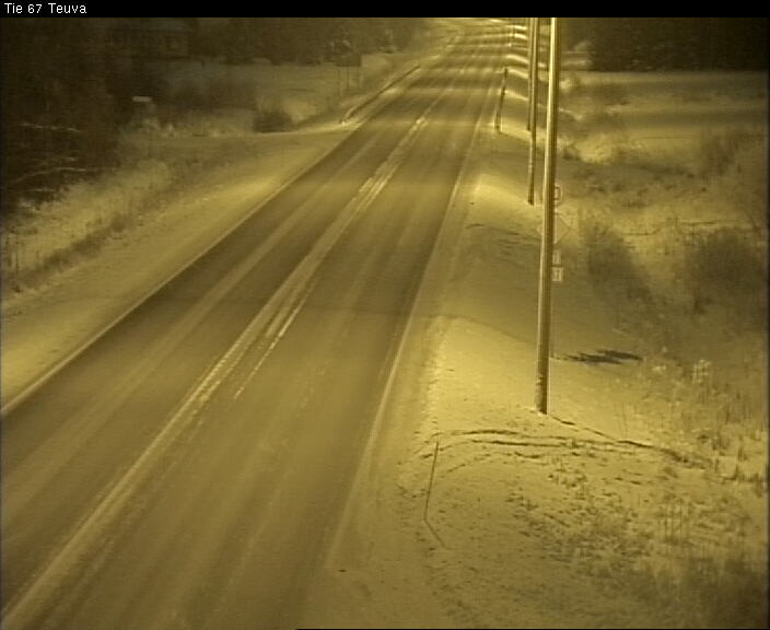 Weather Camera Image Road 67 Teuva, Teuva, Etelä-Pohjanmaa
