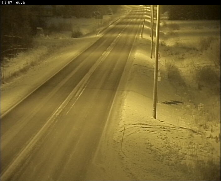 Weather Camera Image Road 67 Teuva, Teuva, Etelä-Pohjanmaa