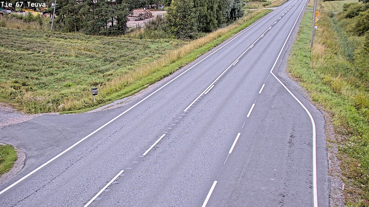 Weather Camera Image Road 67 Teuva, Teuva, Etelä-Pohjanmaa