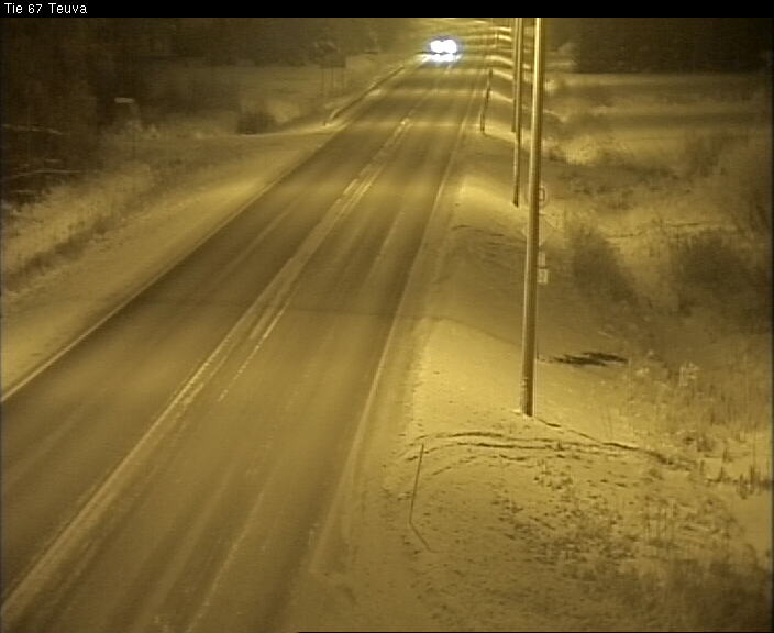 Weather Camera Image Väg 67 Östermark, Teuva, Etelä-Pohjanmaa