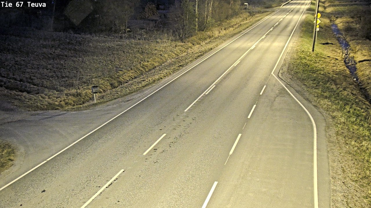 Weather Camera Image Väg 67 Östermark, Teuva, Etelä-Pohjanmaa