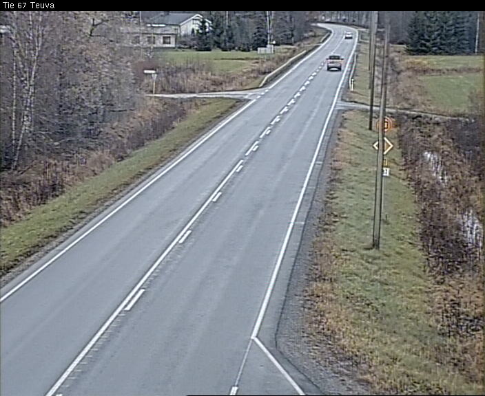 Weather Camera Image Road 67 Teuva, Teuva, Etelä-Pohjanmaa