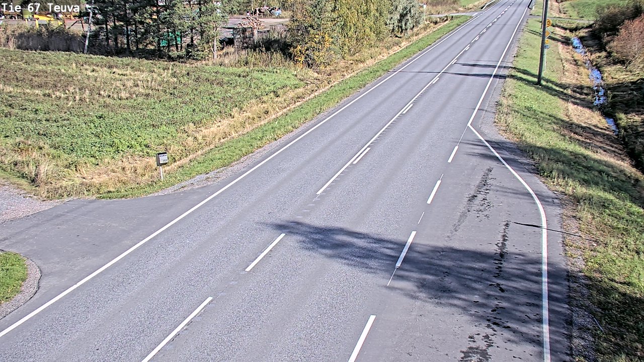 Weather Camera Image Road 67 Teuva, Teuva, Etelä-Pohjanmaa