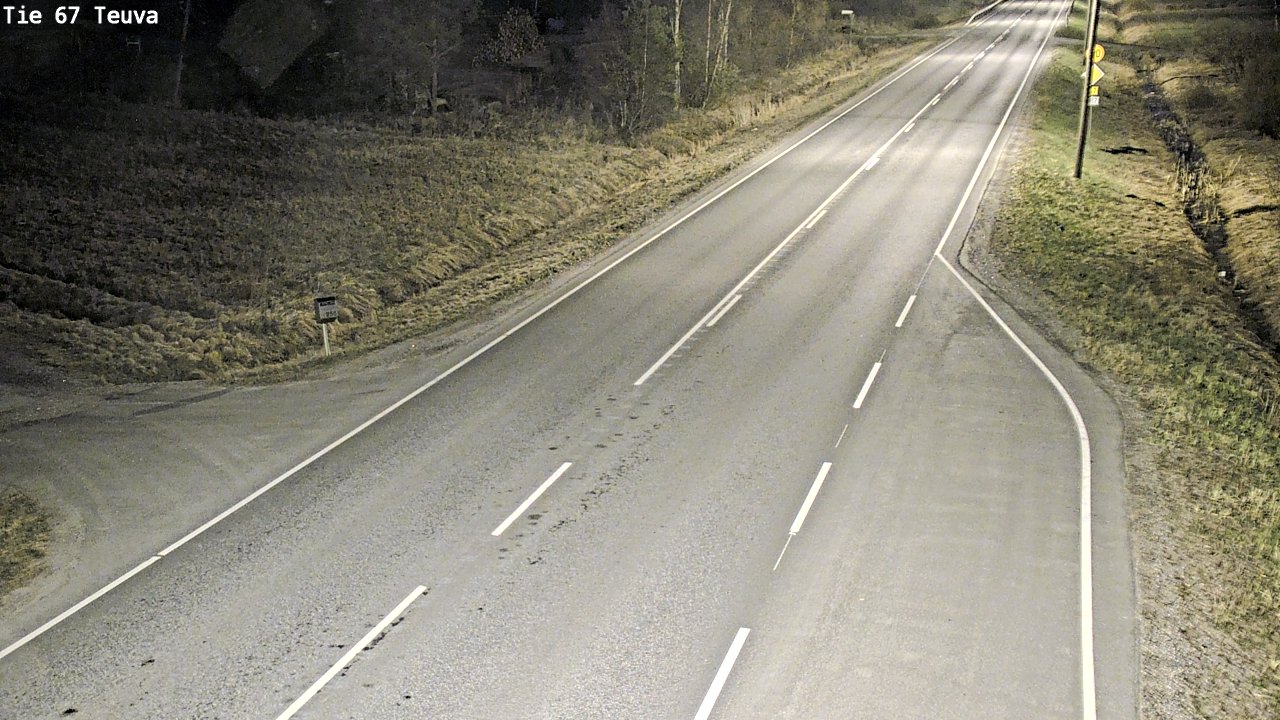Weather Camera Image Väg 67 Östermark, Teuva, Etelä-Pohjanmaa