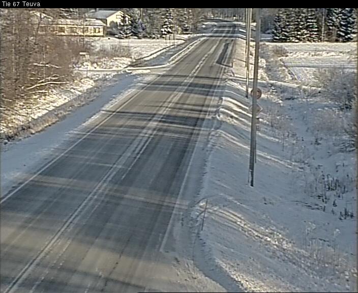 Weather Camera Image Road 67 Teuva, Teuva, Etelä-Pohjanmaa