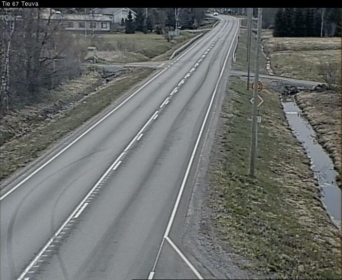 Weather Camera Image Väg 67 Östermark, Teuva, Etelä-Pohjanmaa