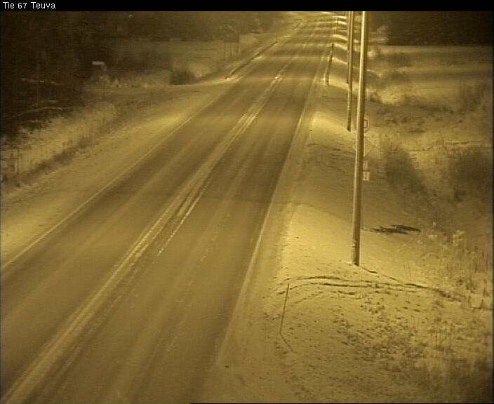 Weather Camera Image Road 67 Teuva, Teuva, Etelä-Pohjanmaa