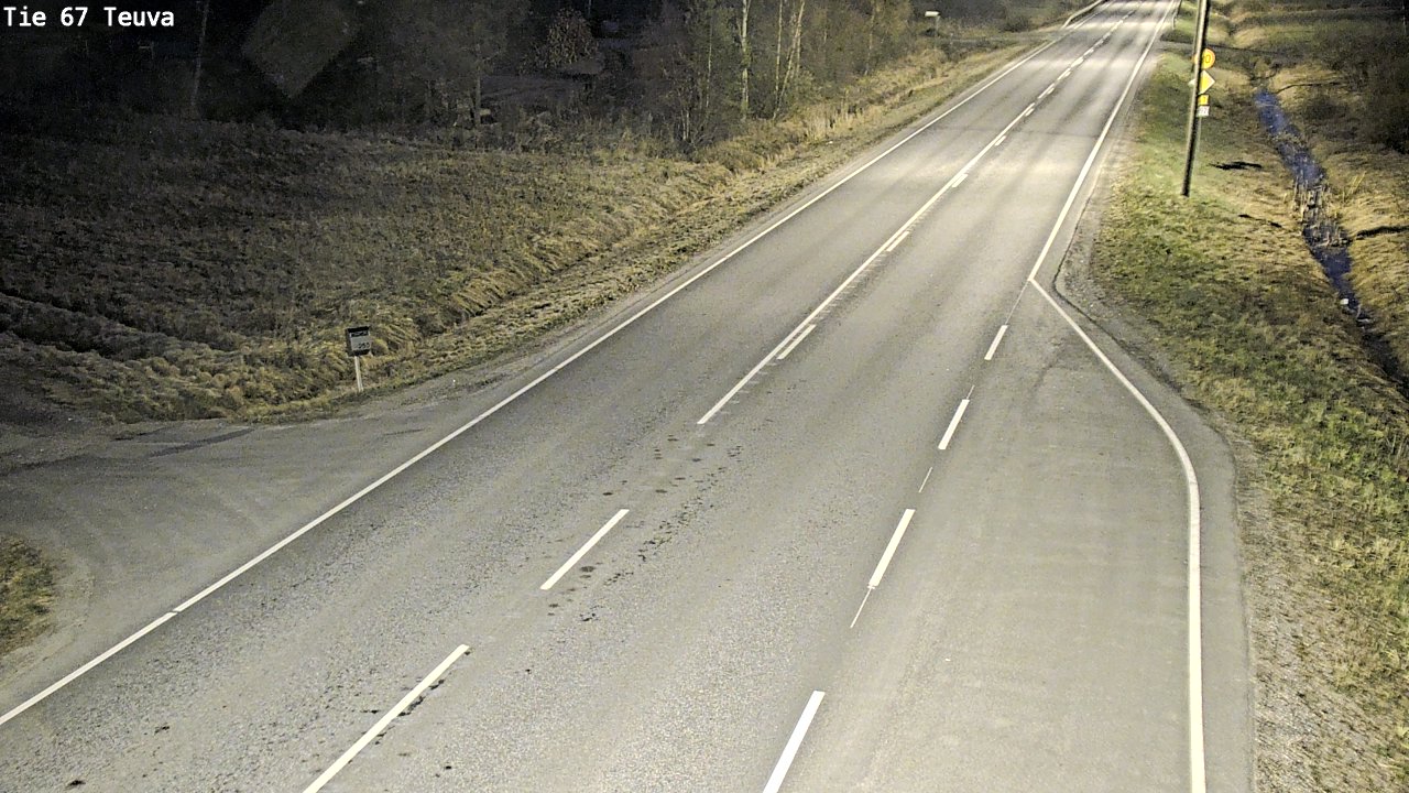 Weather Camera Image Väg 67 Östermark, Teuva, Etelä-Pohjanmaa