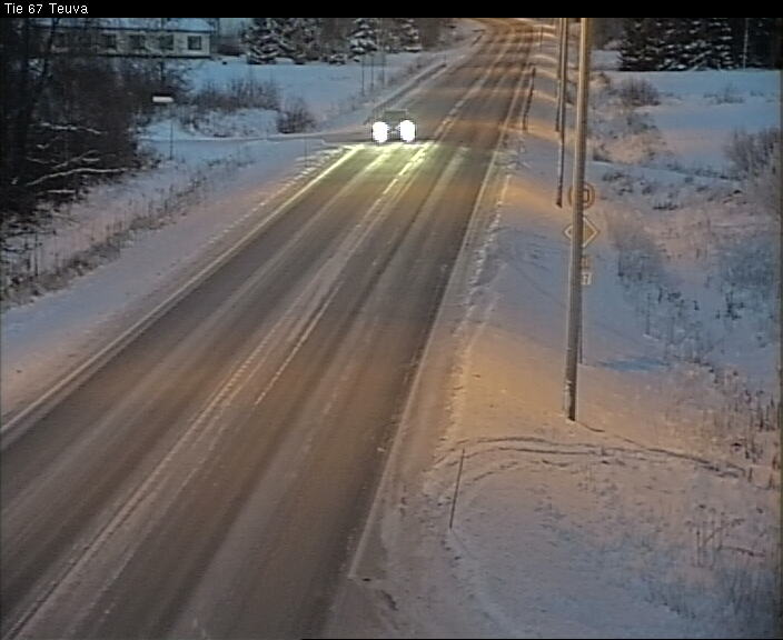 Weather Camera Image Road 67 Teuva, Teuva, Etelä-Pohjanmaa