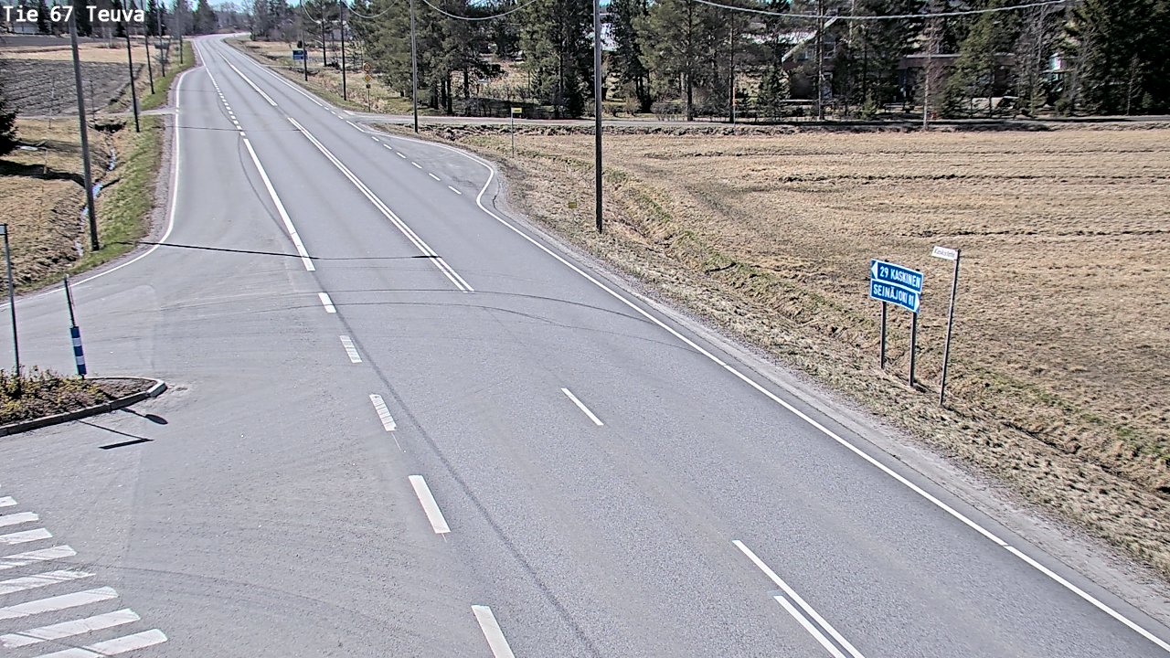 Kelikamerat Kuva Tie 67 Teuva, Teuva, Etelä-Pohjanmaa