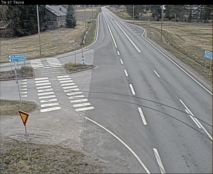 Weather Camera Image Road 67 Teuva, Teuva, Etelä-Pohjanmaa