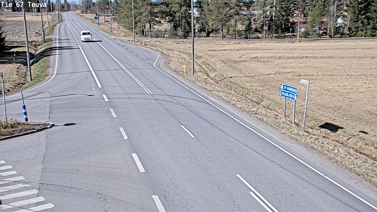Kelikamerat Kuva Tie 67 Teuva, Teuva, Etelä-Pohjanmaa