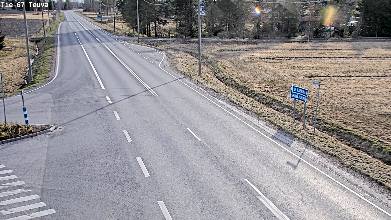 Kelikamerat Kuva Tie 67 Teuva, Teuva, Etelä-Pohjanmaa