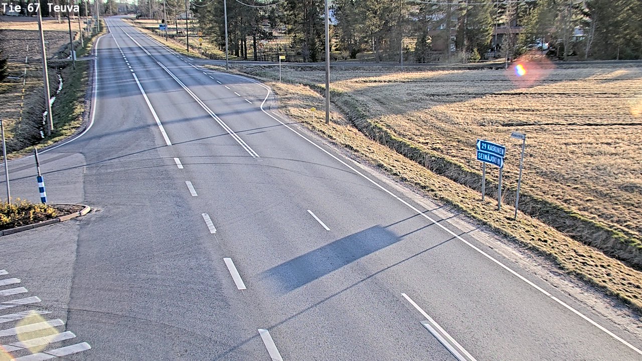 Kelikamerat Kuva Tie 67 Teuva, Teuva, Etelä-Pohjanmaa