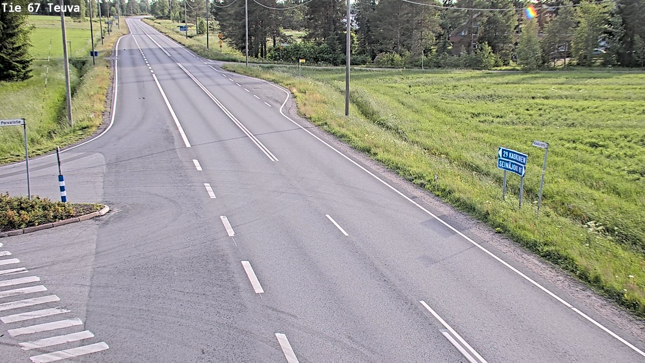 Kelikamerat Kuva Tie 67 Teuva, Teuva, Etelä-Pohjanmaa