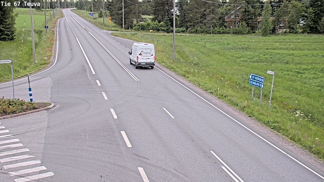 Kelikamerat Kuva Tie 67 Teuva, Teuva, Etelä-Pohjanmaa