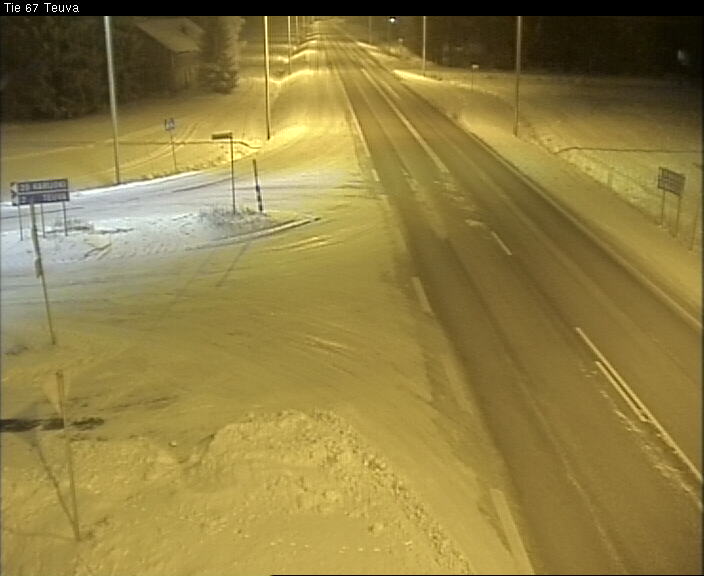 Weather Camera Image Road 67 Teuva, Teuva, Etelä-Pohjanmaa