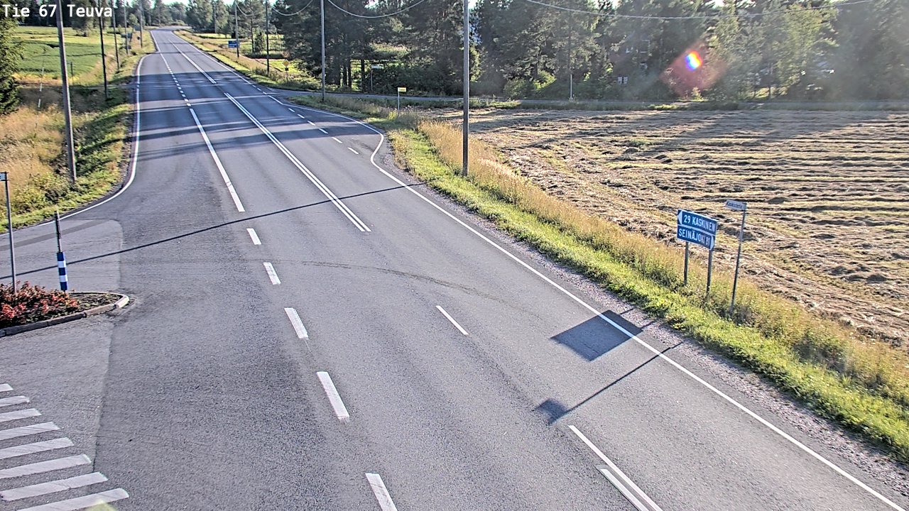 Kelikamerat Kuva Tie 67 Teuva, Teuva, Etelä-Pohjanmaa