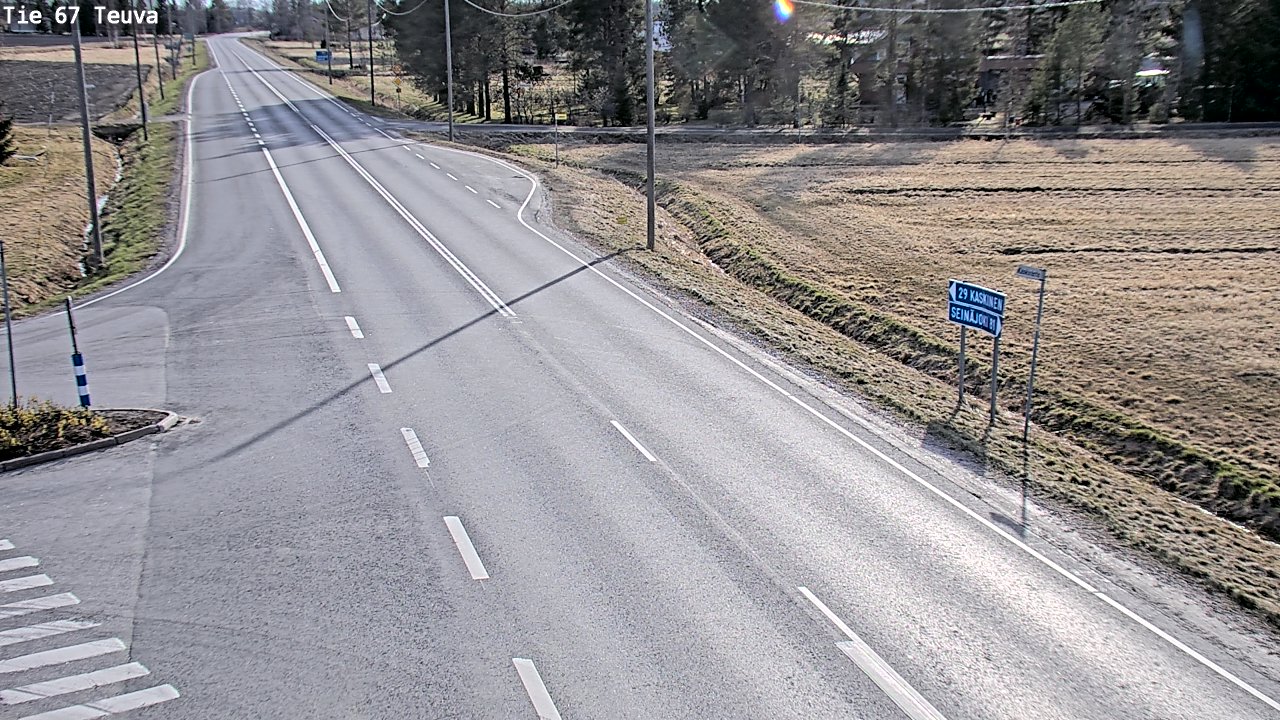 Kelikamerat Kuva Tie 67 Teuva, Teuva, Etelä-Pohjanmaa