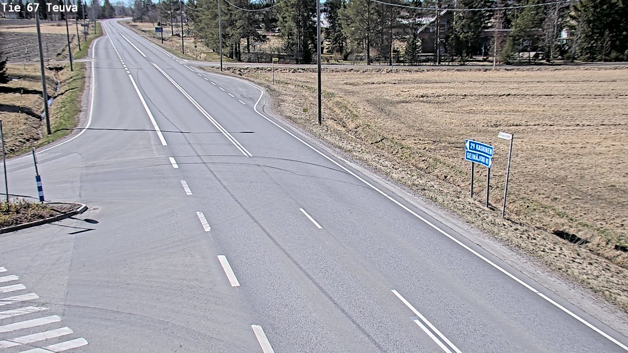 Kelikamerat Kuva Tie 67 Teuva, Teuva, Etelä-Pohjanmaa