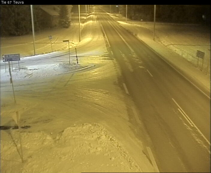 Weather Camera Image Road 67 Teuva, Teuva, Etelä-Pohjanmaa