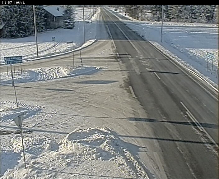 Weather Camera Image Road 67 Teuva, Teuva, Etelä-Pohjanmaa