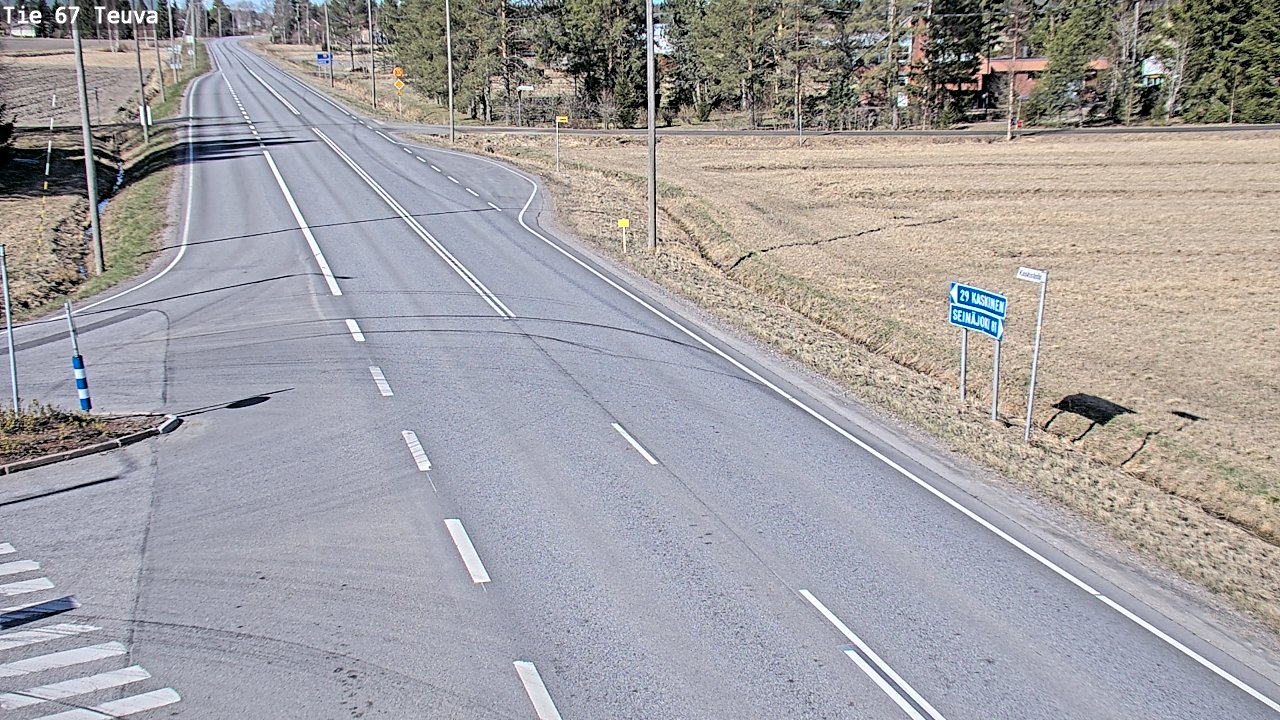 Kelikamerat Kuva Tie 67 Teuva, Teuva, Etelä-Pohjanmaa