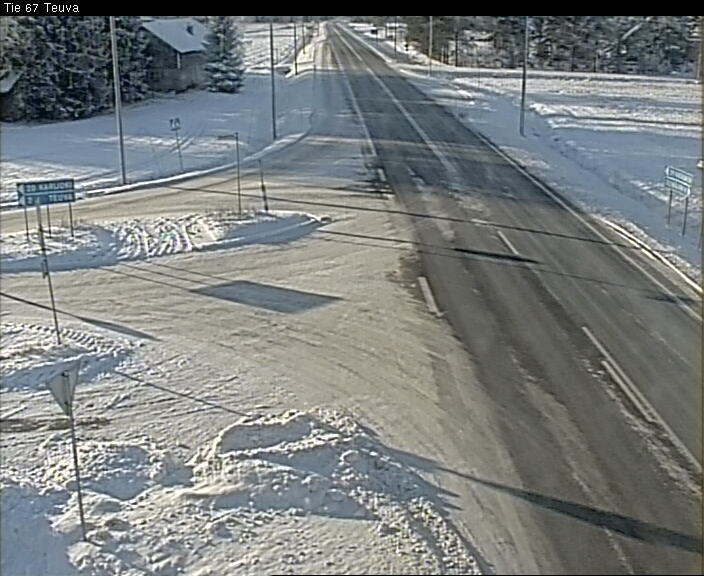 Weather Camera Image Road 67 Teuva, Teuva, Etelä-Pohjanmaa