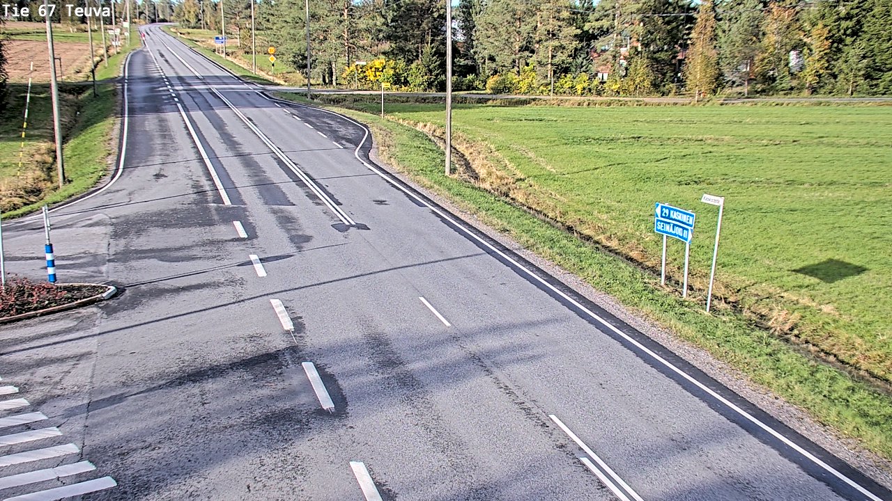 Weather Camera Image Road 67 Teuva, Teuva, Etelä-Pohjanmaa