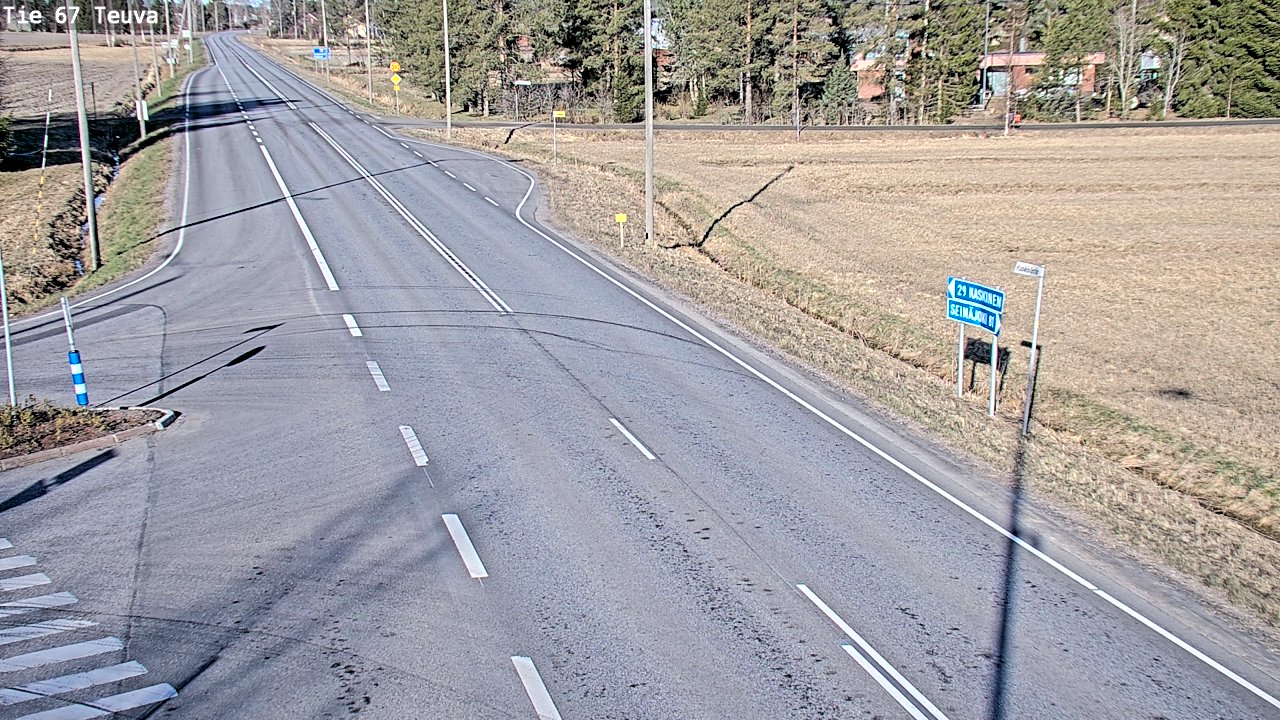 Kelikamerat Kuva Tie 67 Teuva, Teuva, Etelä-Pohjanmaa