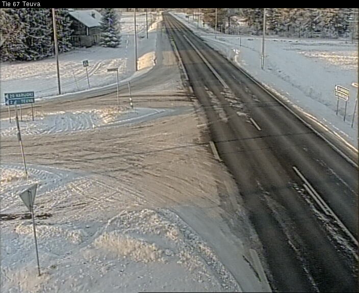 Weather Camera Image Road 67 Teuva, Teuva, Etelä-Pohjanmaa