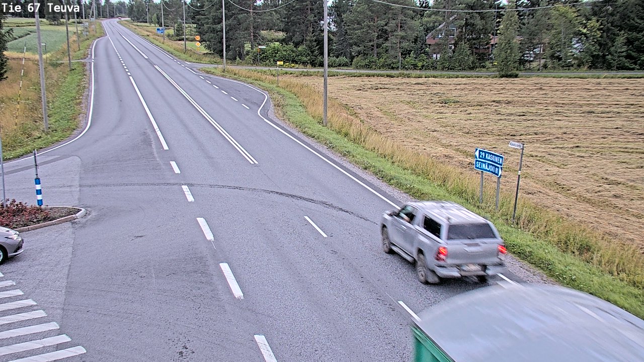 Weather Camera Image Road 67 Teuva, Teuva, Etelä-Pohjanmaa