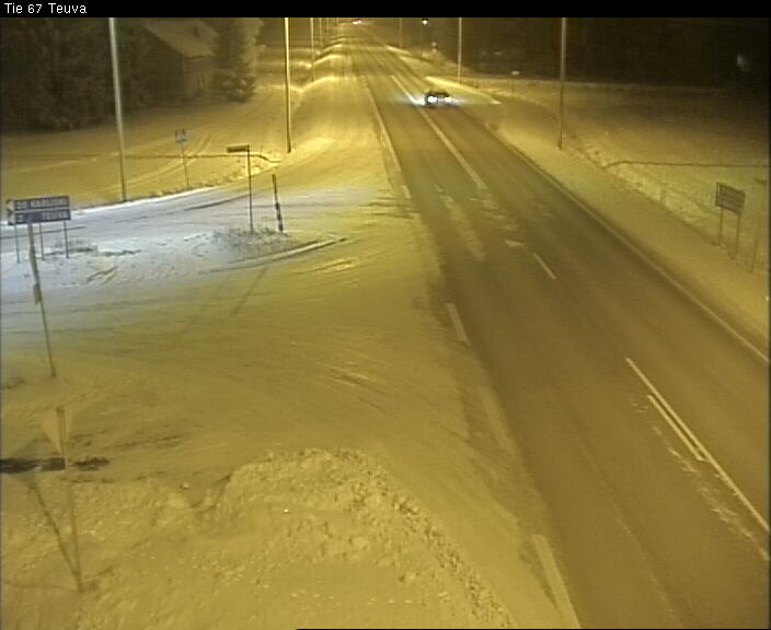 Weather Camera Image Väg 67 Östermark, Teuva, Etelä-Pohjanmaa