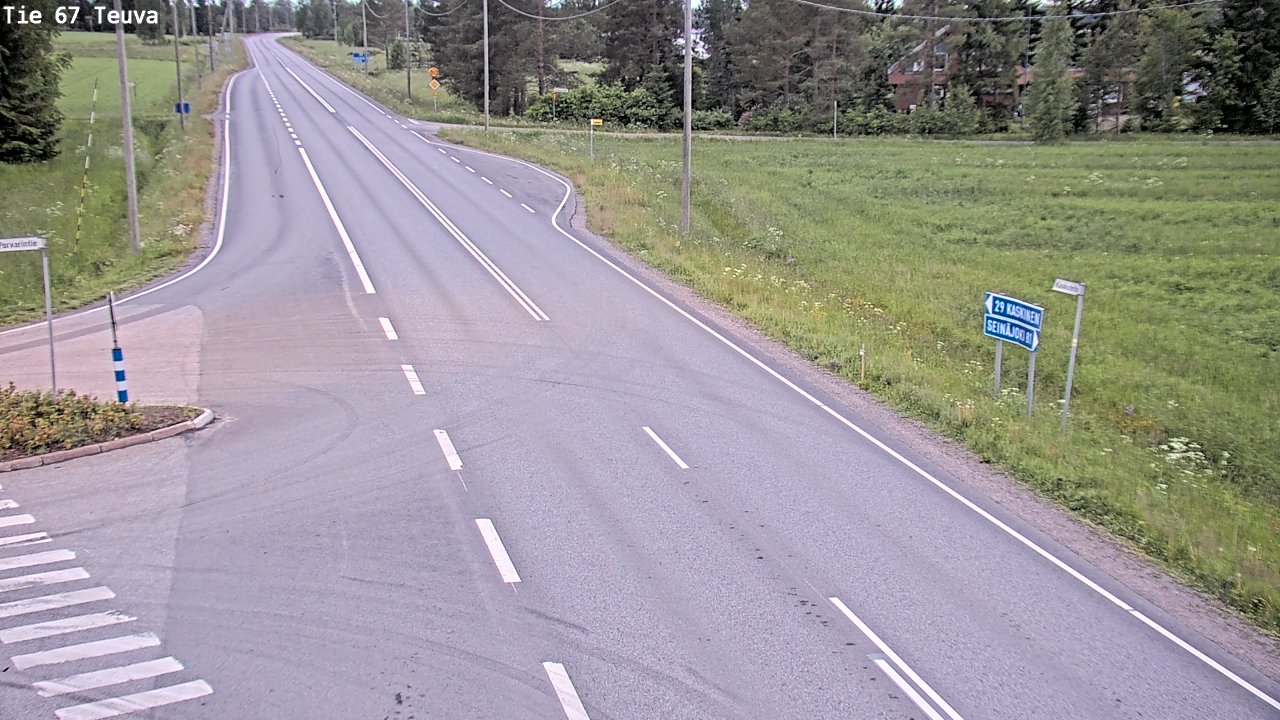 Kelikamerat Kuva Tie 67 Teuva, Teuva, Etelä-Pohjanmaa
