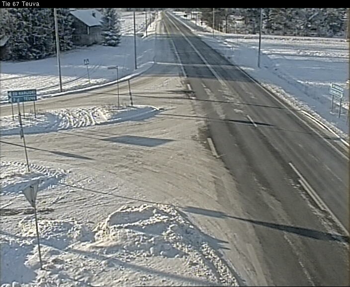Weather Camera Image Road 67 Teuva, Teuva, Etelä-Pohjanmaa