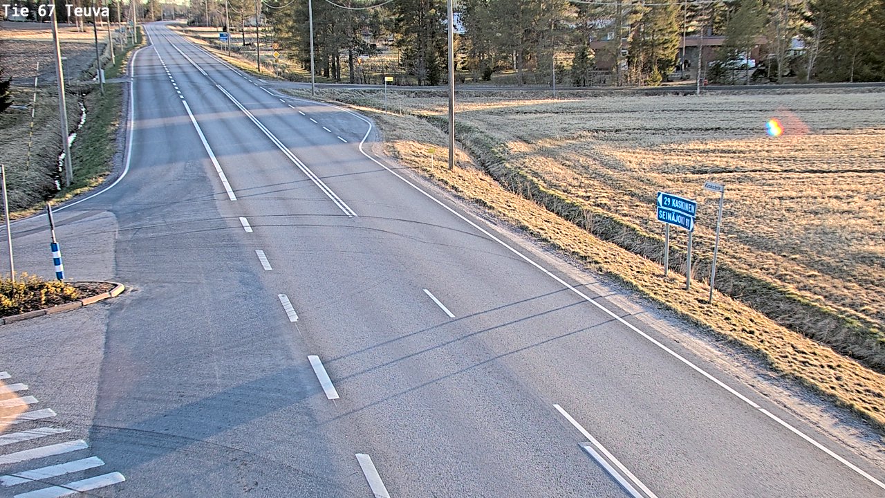 Kelikamerat Kuva Tie 67 Teuva, Teuva, Etelä-Pohjanmaa