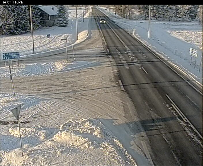 Weather Camera Image Road 67 Teuva, Teuva, Etelä-Pohjanmaa